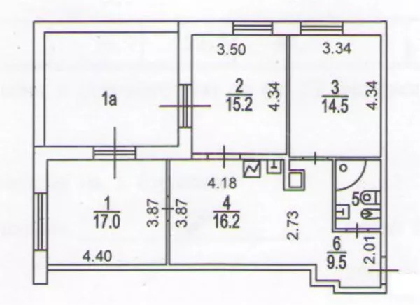 Продажа квартиры площадью 100 м² 19 этаж в Золотые Ключи-2 по адресу Раменки, Минская ул. 1Г корпус 1